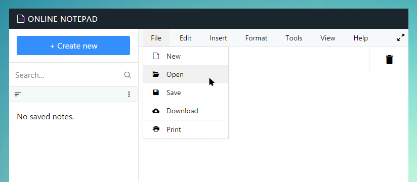 Open text file in Sighseo